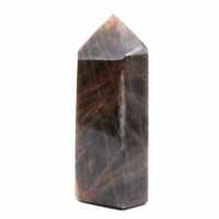 Microcline Collection Prism - Svart månstensmineral