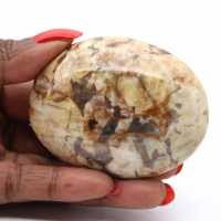 Fältspat från Madagaskar i Pebble – Samlarobjekt Fältspat från Madagaskar i Pebble – Samlarobjekt