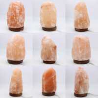 Rosa Himalaya saltlampa