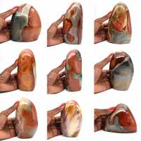 Naturlig Imperial Jasper Rock