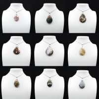 Imperial Jaspis Drop Pendant