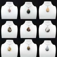 Imperial Jaspis Drop Pendant