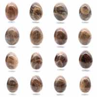 Svart månsten - Mikroklinägg 455g