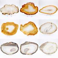 Naturlig brasiliansk agatskiva Naturlig brasiliansk agatskiva