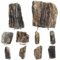 Rå svart turmalin - Ursprung Madagaskar