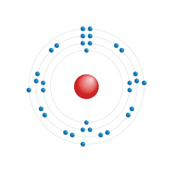 Arsenik Elektroniskt konfigurationsschema Arsenik Elektroniskt konfigurationsschema