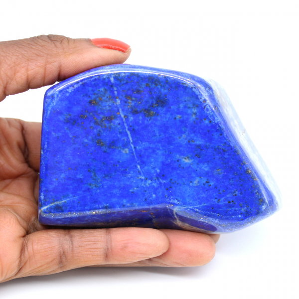 Polerat lapis lazuli-block