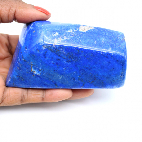 Naturligt lapis lazuli-block