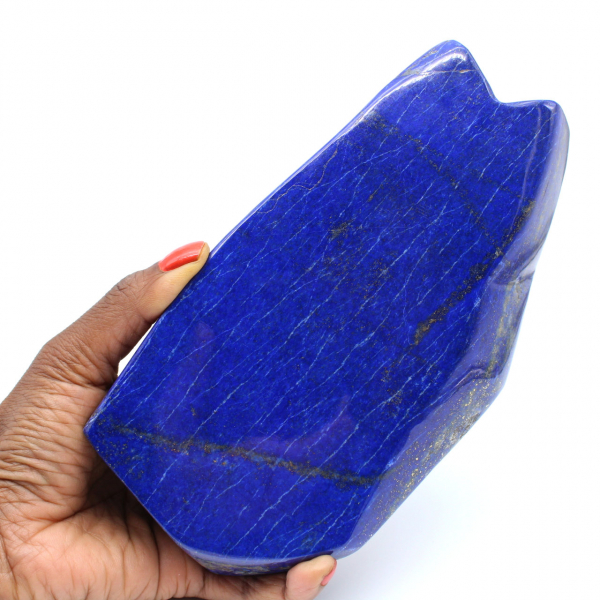 Stor polerad Lapis Lazuli samlarsten