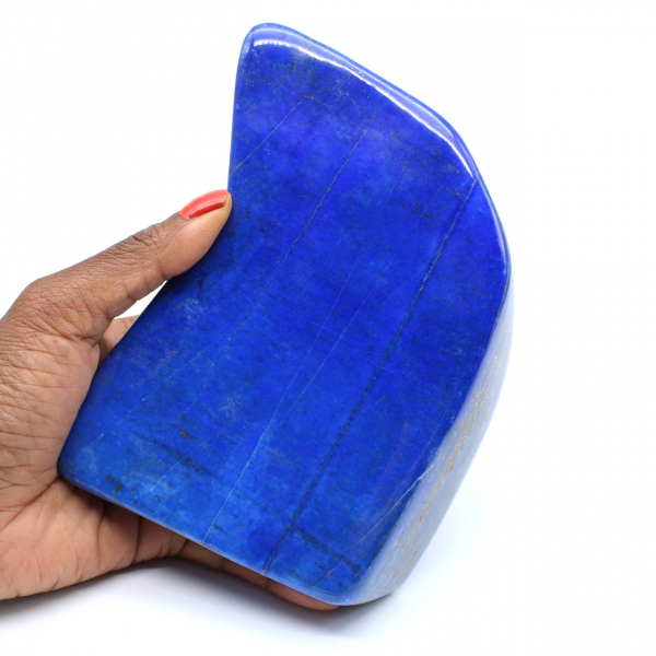 Stort lapis lazuli-block