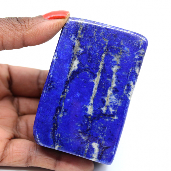 Samlarens polerade lapis lazuli