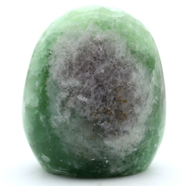 Naturlig grön fluorit för prydnad