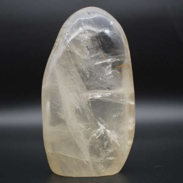 Polerad Rock Crystal Quartz Stone