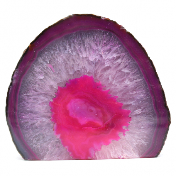 dekorativ rosa agat