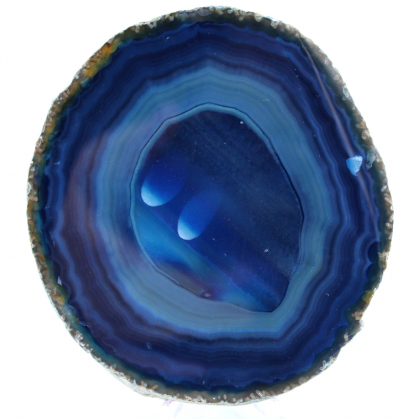 mineralblå agat