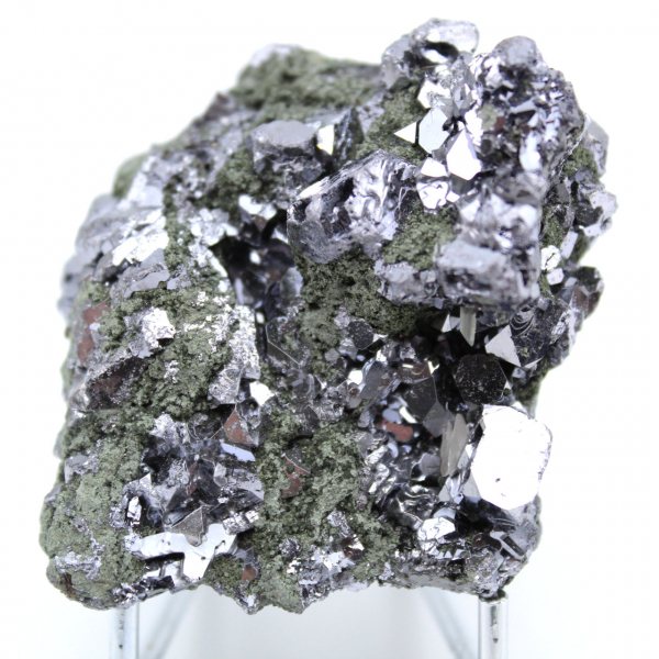 Sphaleritkristaller och galena