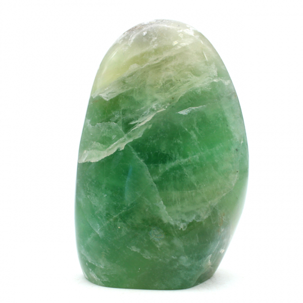 Dekorativ grön fluorit