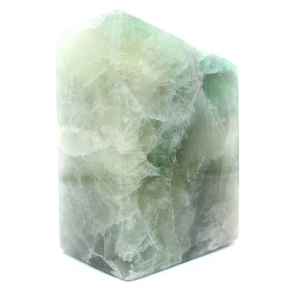Grön Fluorit Hexahedron