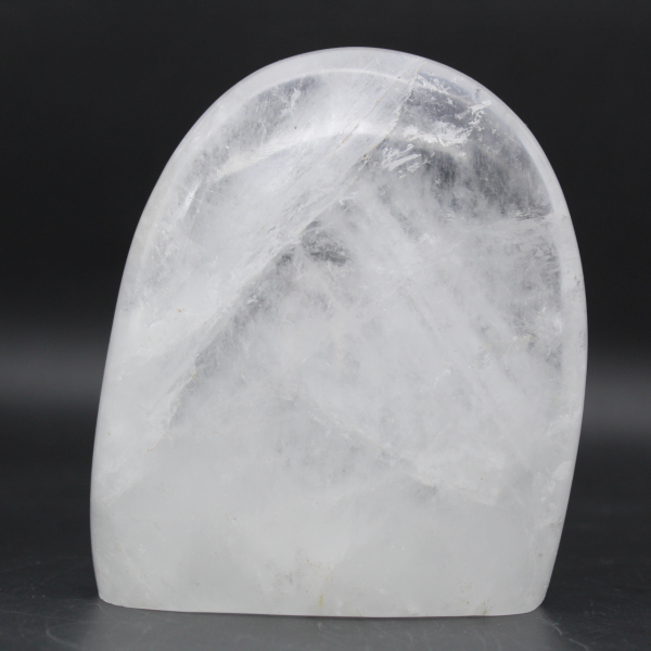 Polerad bergskristall från madagaskar