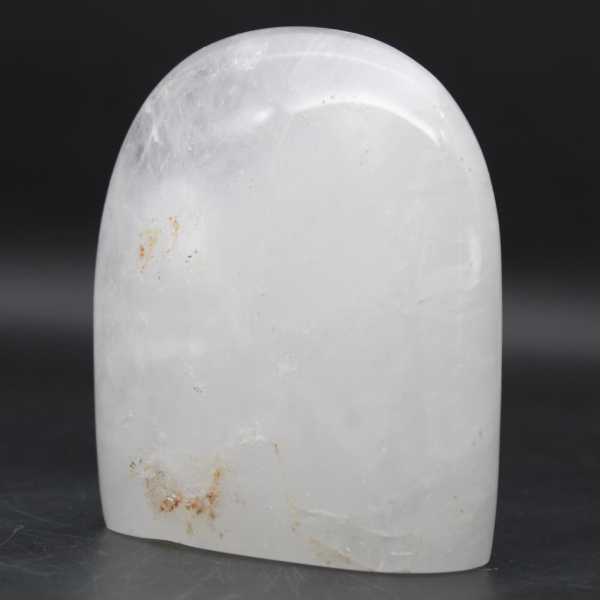 Polerad bergkristall prydnadssten från madagaskar