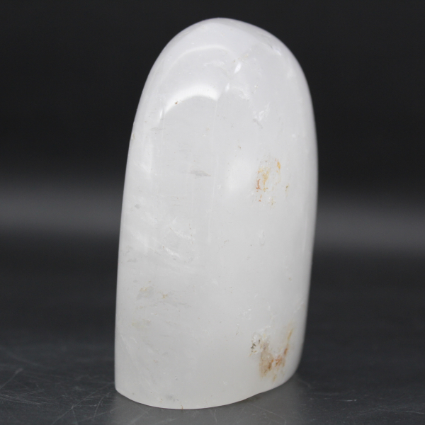 Polerad bergkristall prydnadssten från madagaskar