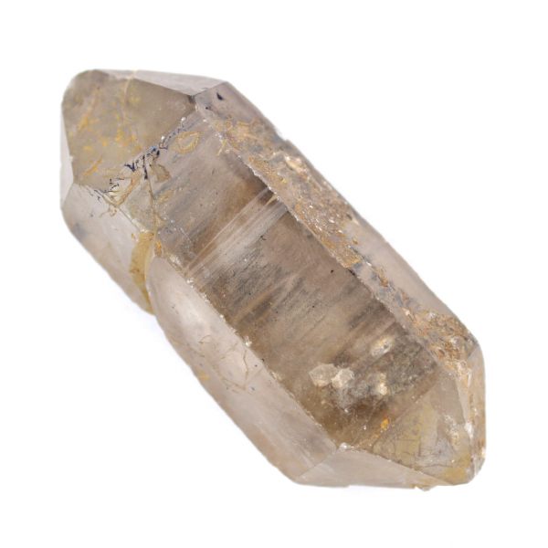 Bi-Terminated Smoky Quartz Crystal