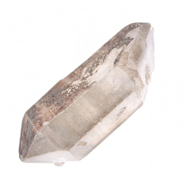 Bi-Terminated Smoky Quartz Crystal