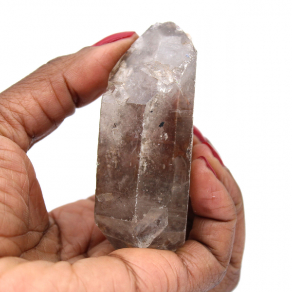 Bi-Terminated Smoky Quartz Crystal