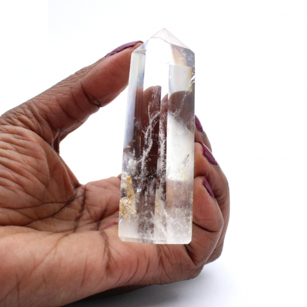 Bergkristallprisma från Madagaskar