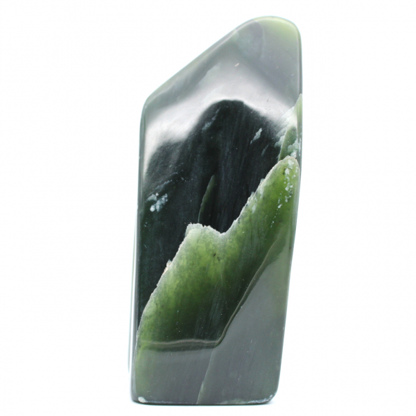Dekorativ polerad nephrite jade