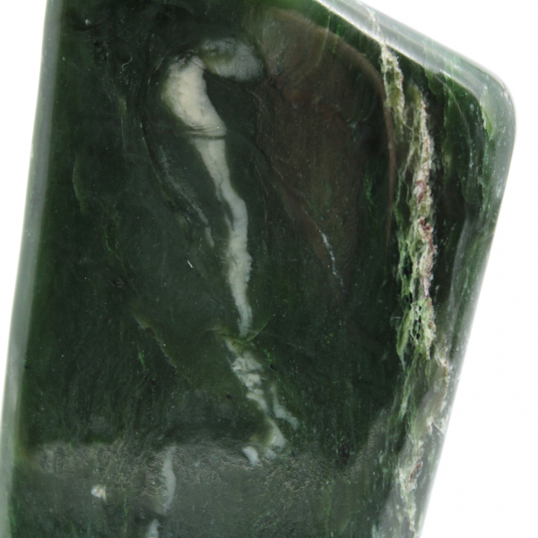 Nephrite jade rock