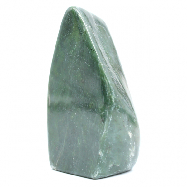 Jade nephrite polerad sten