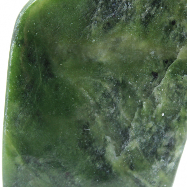Nephrite jade polerad sten