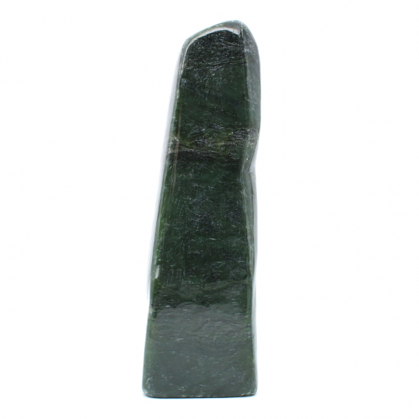 Nephrite jade rock polerad