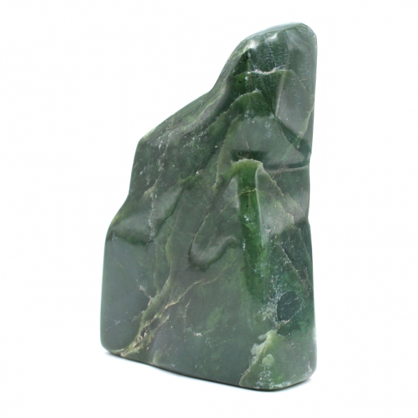 Nephrite jade rock polerad