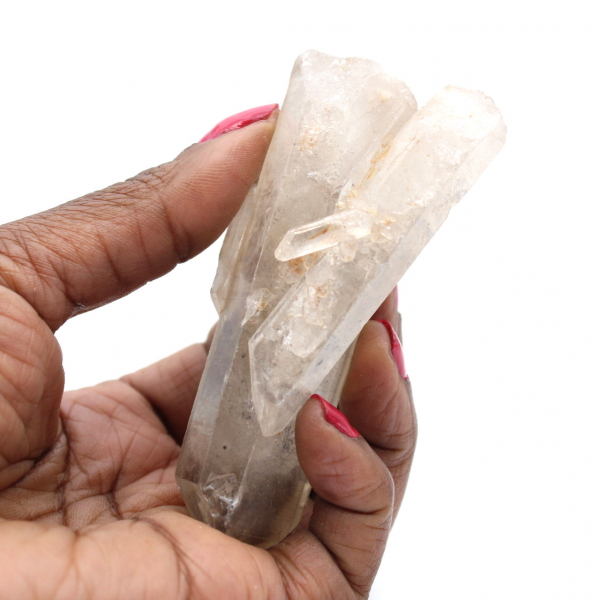 Kristallisering av kvarts från Madagaskar