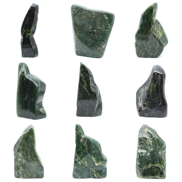 Dekorativ nefritjade