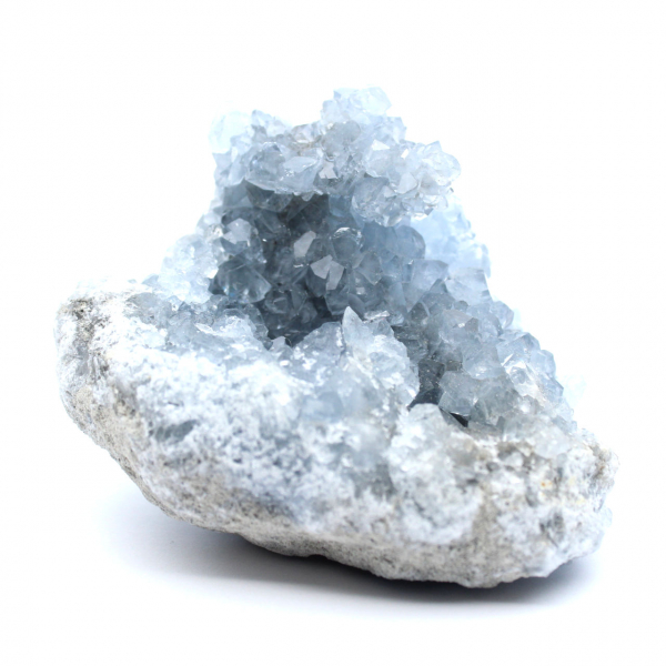 Kristalliserad Celestite Geode