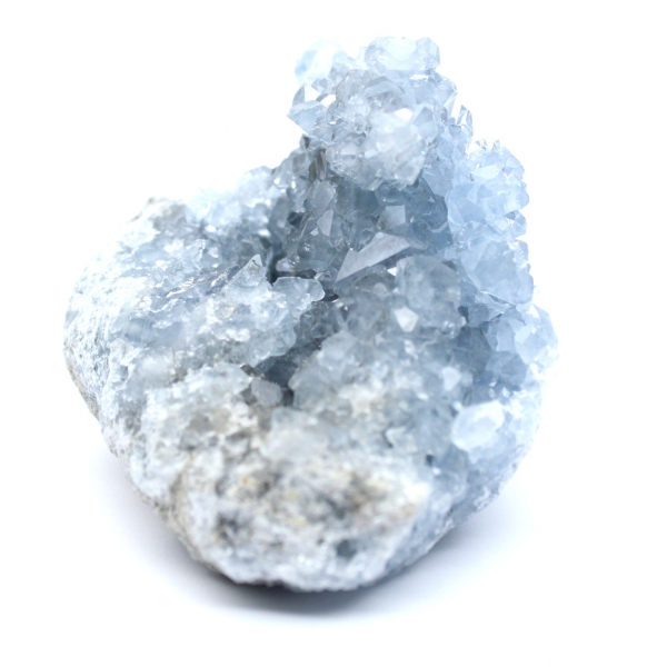 Kristalliserad Celestite Geode