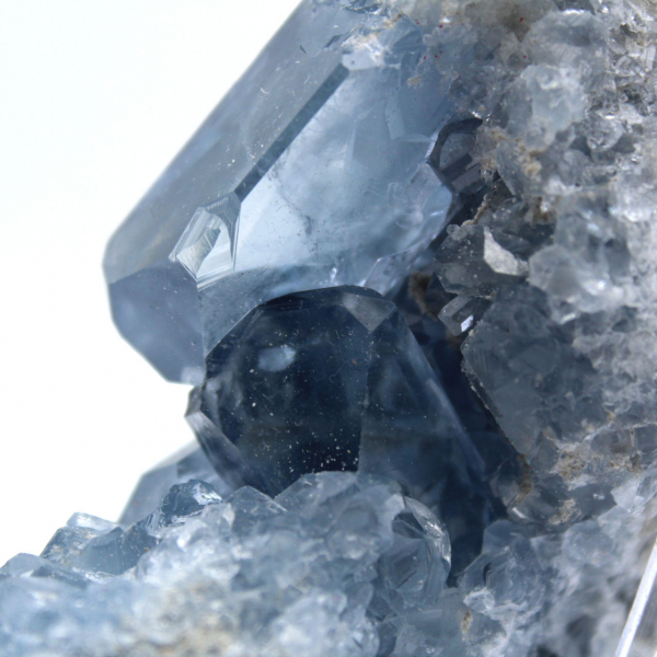 Rå Celestite Geode Kristaller