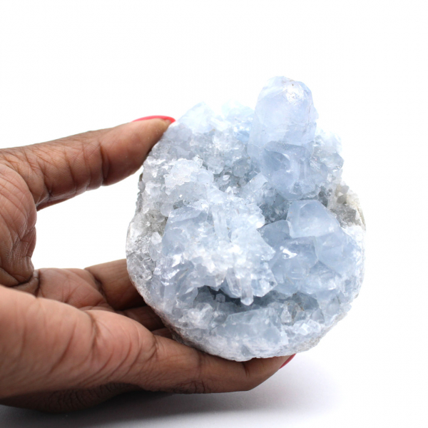 Kristallisation av Celestite