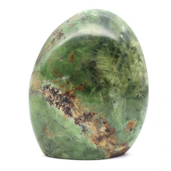 Polerad Chrysoprase sten