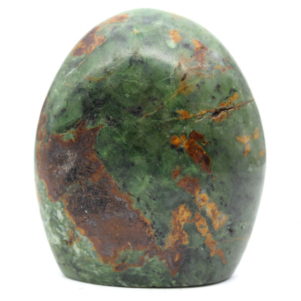 Polerad Chrysoprase sten