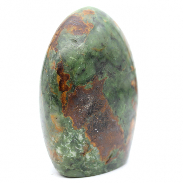 Polerad Chrysoprase sten