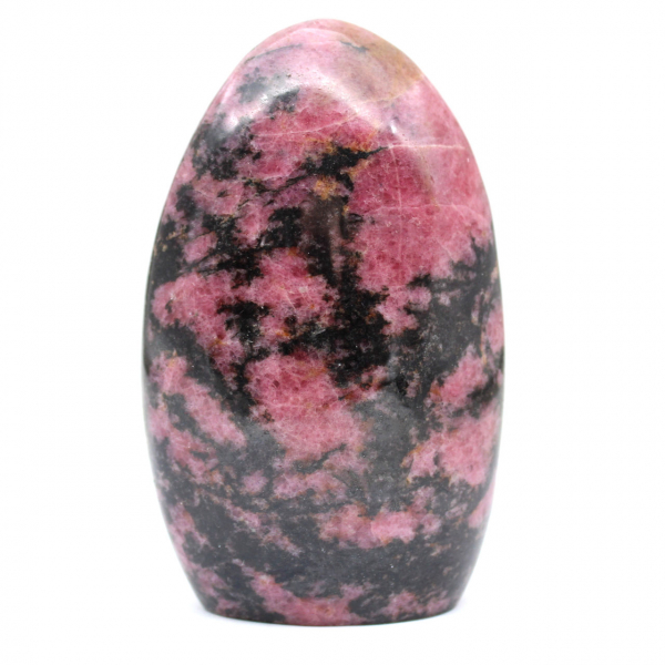 Polerad friform Rhodonite