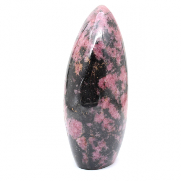 Polerad friform Rhodonite