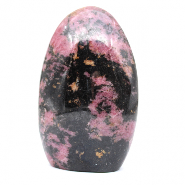 Polerad friform Rhodonite