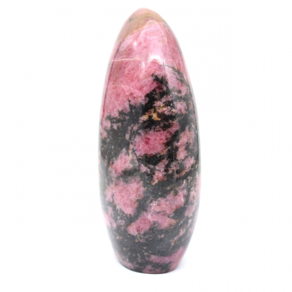 Polerad friform Rhodonite