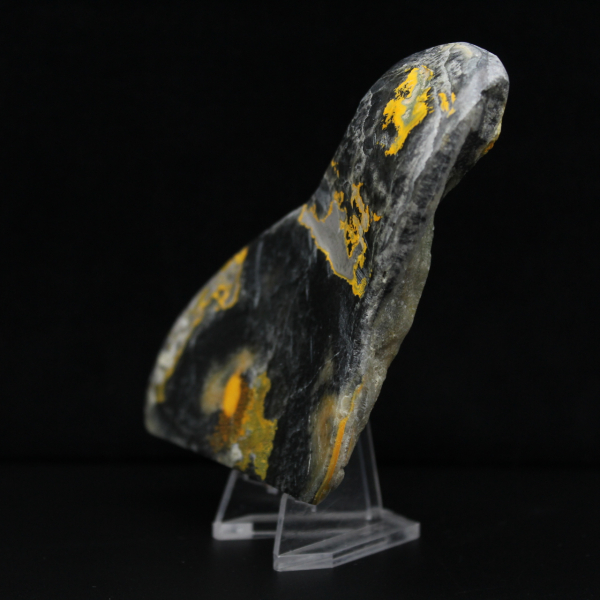 Stor humla i jaspis i natursten