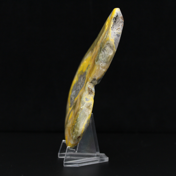 Polerad humla jaspis mineraldekorationssten